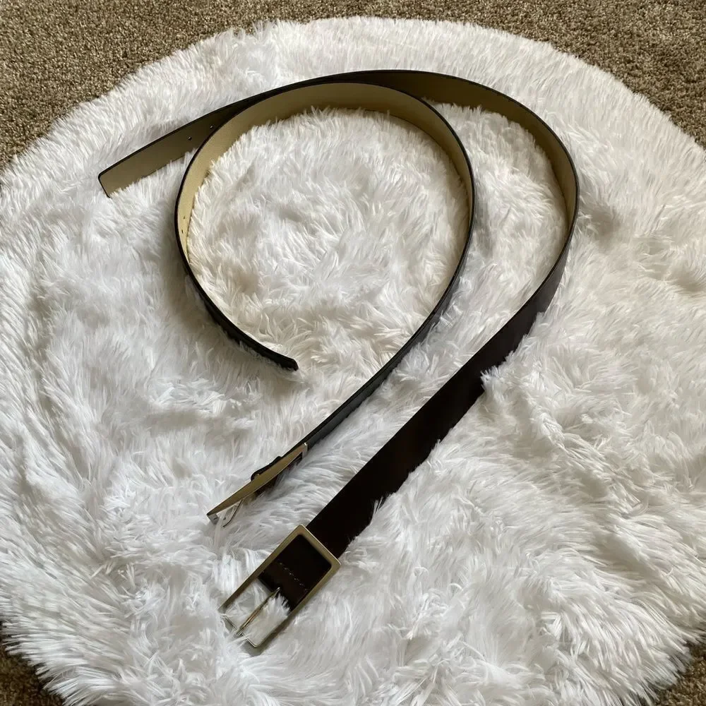 Target Belts 2 Total Vinyl & Split Leather Black‎ & Brown